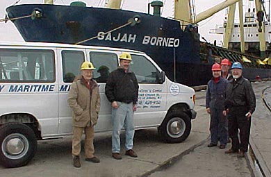 Volunteers with Our Van