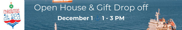 Christmas At Sea Open House Banner